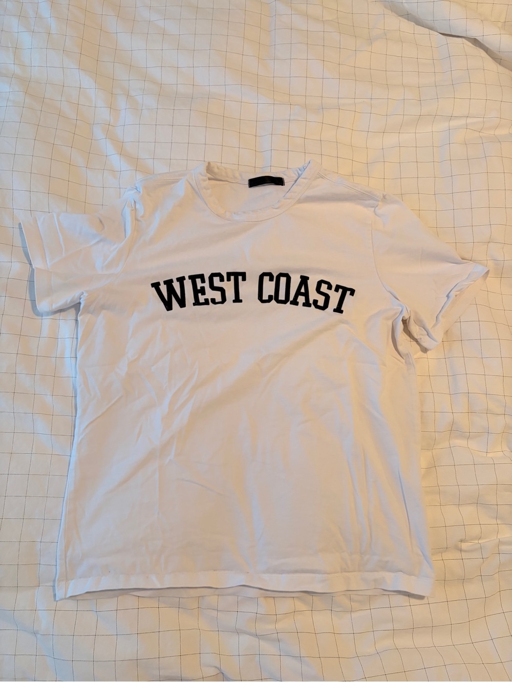 White 'West Coast' Tee